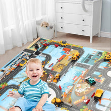 Load image into Gallery viewer, 130*100CM Baby Play Mat Newborn City Farm Mat Kids Rug Portable Waterproof Children Crawling Carpet Infant Educational Floor Mat
