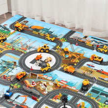 Load image into Gallery viewer, 130*100CM Baby Play Mat Newborn City Farm Mat Kids Rug Portable Waterproof Children Crawling Carpet Infant Educational Floor Mat