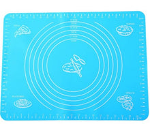 Load image into Gallery viewer, Silicone Baking Mat for Pastry Rolling with Measurements Pastry Rolling Mat, Reusable Non-Stick Silicone Baking Mat