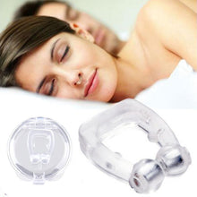 Load image into Gallery viewer, 1PC Magnetic Anti Snoring Nasal Dilator Stop Snore nose clip device Easy Breathe Improve Sleeping For Men/Women Dropshipping