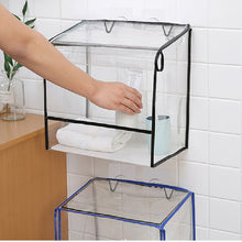 Load image into Gallery viewer, Bathroom Storage Box Shower Room Concealed Clothes Box Foldable Waterproof Bag for Bathroom Clothes Organizer Storage Box