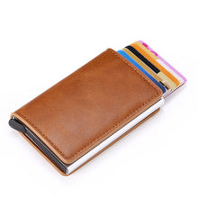 Load image into Gallery viewer, 2020 Dropshipping Man Women Smart Wallet Business Card Holder Rfid Wallet Aluminum Metal Credit Business Mini Card Wallet