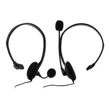 Load image into Gallery viewer, 1pc Black Over ear Wired earphone headphones gaming headset for pc video game gamer For Playstation for PS4 With VOL Professiona