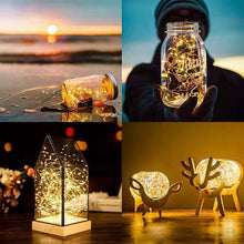 Load image into Gallery viewer, 2/5/10M USB LED String Lights Copper Silver Wire Garland Light Waterproof Fairy Lights For Christmas Wedding Party Decoration