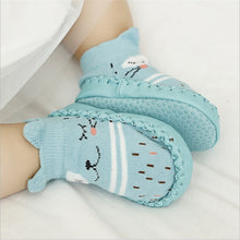 Load image into Gallery viewer, 2019 Baby Socks With Rubber Soles Infant Sock Newborn Autumn Winter Children Floor Socks Shoes Anti Slip Soft Sole Sock