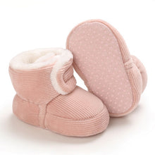 Load image into Gallery viewer, 2020 Baby Newborn First Walkers Unisex Cozie Faux Fleece Bootie Winter Warm Infant Toddler Crib Shoes Classic Floor Boys girls