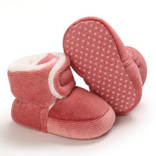 Load image into Gallery viewer, 2020 Baby Newborn First Walkers Unisex Cozie Faux Fleece Bootie Winter Warm Infant Toddler Crib Shoes Classic Floor Boys girls