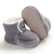Load image into Gallery viewer, 2020 Baby Newborn First Walkers Unisex Cozie Faux Fleece Bootie Winter Warm Infant Toddler Crib Shoes Classic Floor Boys girls