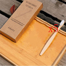 Load image into Gallery viewer, Eco Friendly Bamboo Soft Fibre Toothbrush