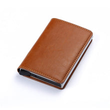 Load image into Gallery viewer, 2020 Dropshipping Man Women Smart Wallet Business Card Holder Rfid Wallet Aluminum Metal Credit Business Mini Card Wallet