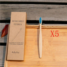 Load image into Gallery viewer, Eco Friendly Bamboo Soft Fibre Toothbrush