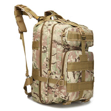 Load image into Gallery viewer, Sports outdoor mountaineering travel double shoulder knapsack camping army camouflage pack tactical backpack 45L large 3P Backpack