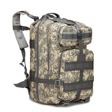 Load image into Gallery viewer, Sports outdoor mountaineering travel double shoulder knapsack camping army camouflage pack tactical backpack 45L large 3P Backpack