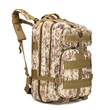 Load image into Gallery viewer, Sports outdoor mountaineering travel double shoulder knapsack camping army camouflage pack tactical backpack 45L large 3P Backpack