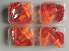 Load image into Gallery viewer, 4pieces box-packed comfort earplugs noise reduction silicone Soft Ear Plugs Cotton rope Earplugs Protective for Swimming for sle