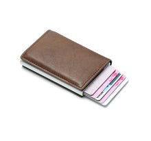 Load image into Gallery viewer, 2020 Dropshipping Man Women Smart Wallet Business Card Holder Rfid Wallet Aluminum Metal Credit Business Mini Card Wallet