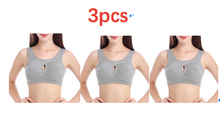 Load image into Gallery viewer, Cotton Anti-expansion Anti-Sag Gathering Adjustment Sports Bra