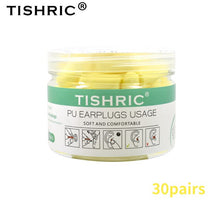 Load image into Gallery viewer, TISHRIC 30pair 35dB Earplugs Sleep Noice Reduction Cancelling Anti-noise Ear Protection For Travel Sleeping Ear Plugs noise