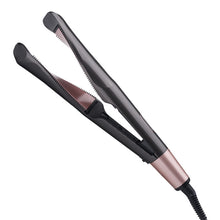 Load image into Gallery viewer, 2 In1 Professional Hair Straightener Hair Crimper Dry/Wet Hair Straightening Curling Comb
