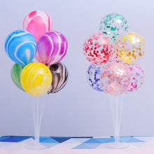 Load image into Gallery viewer, 1Set 7 Tubes Balloon Stand Balloon Holder Column Confetti Balloons Baby Shower Birthday Party Wedding Xmas Decoration Supplies