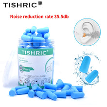 Load image into Gallery viewer, TISHRIC 30pair 35dB Earplugs Sleep Noice Reduction Cancelling Anti-noise Ear Protection For Travel Sleeping Ear Plugs noise