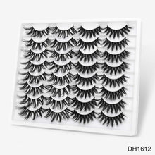 Load image into Gallery viewer, 8/20 Pairs 3D Mink Lashes Natural False Eyelashes Dramatic Volume Fake Lashes Makeup Eyelash Extension Silk Handmade Eyelashes