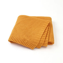 Load image into Gallery viewer, Baby Blanket Knitted Newborn Swaddle Wrap Blankets Super Soft Toddler Infant Bedding Quilt for Bed Sofa Basket Stroller Blankets