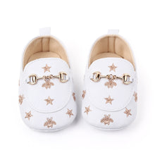 Load image into Gallery viewer, Baby Boy Shoes for 0-18 M with Bees Stars Newborn Baby Casual Shoes Toddler Infant Loafers Shoes Cotton Soft Sole Baby Moccasins