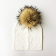 Load image into Gallery viewer, Baby Hat Cotton Pompom Hat For A Boy Winter Infant Girls Cap Newborn Hat Children Hats Caps 0 to 8 Years