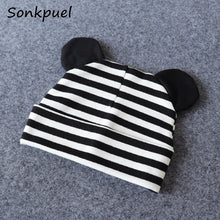 Load image into Gallery viewer, Baby Hat With Ears Cotton Warm Newborn Accessories Baby Girl Boy Winter spring Hat For Kids Infant Toddler Beanie Cap Girls Hat