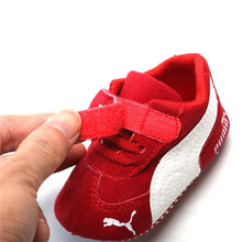 Load image into Gallery viewer, Baby Shoes 0-18M Infant Boys Girls Soft PU Leather Sneakers Moccasins De Bebe Anti-Slip Crib Shoes Newborn Toddler First Walkers