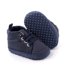 Load image into Gallery viewer, Baby Shoes Boy Newborn Infant Toddler Casual Comfor Cotton Sole Anti-slip PU Leather First Walkers Crawl Crib Moccasins Shoes