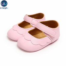 Load image into Gallery viewer, Baby Shoes Princess Party Newborn Infant Newborn Casual Comfor Cotton Sole Anti-slip First Walkers Crawl Crib Moccasins Shoes