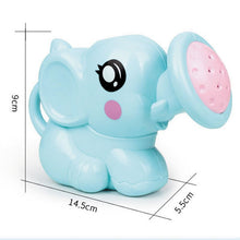 Load image into Gallery viewer, Baby cartoon elephant shower cup newborn child shower shampoo cup baby shower water spoon bath cup 2 color