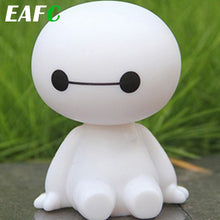 Load image into Gallery viewer, Car Ornament Cute Shaking Head Baymax Robot Doll Automotive Decoration Auto Interior Dashboard Bobble Head Toys Accessories Gift
