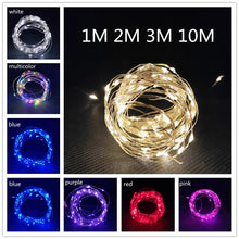 Load image into Gallery viewer, Christmas Decorations for Home for New Year 2021, Garland Fairy String Light for Christmas Ornaments Christmas Tree Decoration,