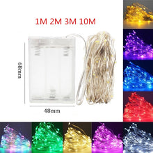 Load image into Gallery viewer, Christmas Decorations for Home for New Year 2021, Garland Fairy String Light for Christmas Ornaments Christmas Tree Decoration,