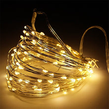 Load image into Gallery viewer, Christmas Tree Decoration for Home 10M 100LED Garland Copper Wire Corker String Fairy Lights Weeding Decor Party New Year 2020,B