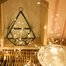 Load image into Gallery viewer, Christmas Tree Decoration for Home 10M 100LED Garland Copper Wire Corker String Fairy Lights Weeding Decor Party New Year 2020,B