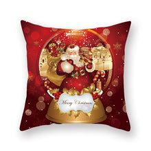 Load image into Gallery viewer, Christmas Xmas Red PillowCase Tree Decoration Santa Claus Cushion Cover Christmas Decorations for Home Snowman Year New2021