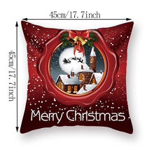 Load image into Gallery viewer, Christmas Xmas Red PillowCase Tree Decoration Santa Claus Cushion Cover Christmas Decorations for Home Snowman Year New2021