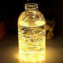 Load image into Gallery viewer, Fairy Lights Copper Wire LED String Lights Christmas Garland Indoor Bedroom Home Wedding New Year Decoration Battery Powered