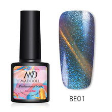 Load image into Gallery viewer, MAD DOLL 8ml 60 Colors Gel Nail Polish Nail Color Nail Gel varnish Soak Off UV Gel Varnish Base Coat No Wipe Top Coat