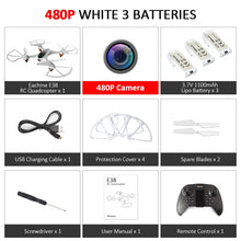 Load image into Gallery viewer, Eachine E38 WiFi FPV RC Drone 4K Camera Optical Flow 1080P HD Dual Camera Aerial Video Quadcopter Aircraft Remote Control Toys