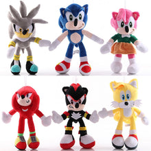 Load image into Gallery viewer, 28 /45cm Sonic Plush Doll Toys Black Blue Yellow Sonic Plush Soft Stuffed Plush Toy Hot Game Doll For Children Christmas Gifts