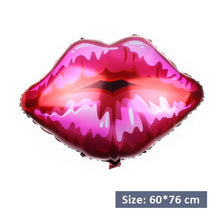 Load image into Gallery viewer, 1set Pink Donut Lip Ice Cream Popcorn Candy Foil Balloon Baby Shower Happy Birthday Decoration Balloon Boy Girl Cute Kid Toy