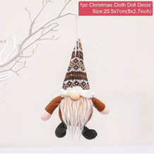Load image into Gallery viewer, FENGRISE Christmas Faceless Doll Merry Christmas Decorations For Home Cristmas Ornament Xmas Navidad Natal New Year 2021