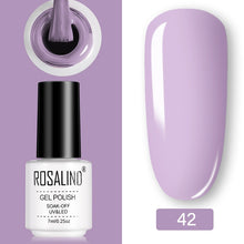 Load image into Gallery viewer, ROSALIND Gel Polish Set UV Vernis Semi Permanent Primer Top Coat 7ML Poly Varnish Gel Nail Art Manicure Gel Lak Polishes Nails