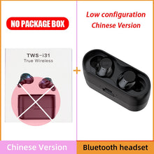 Load image into Gallery viewer, Wireless Headphones IPX7 Waterproof Touch Control 9D TWS Bluetooth 5.0 Stereo Earbuds Sports Earphones Headsets with Microphone