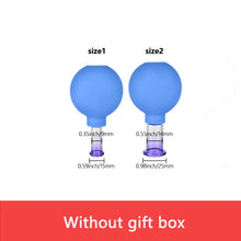 Load image into Gallery viewer, Vacuum Cupping Set Rubber Head Glass Suction Body Cup Massage Cans Anticellulite Massager Chinese Medical Therapy Massage Jars
